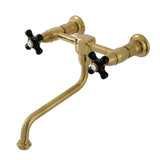 Duchess Two-Handle 2-Hole Wall Mount Bathroom Faucet