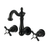 Essex Double-Handle 3-Hole Wall Mount Bathroom Faucet