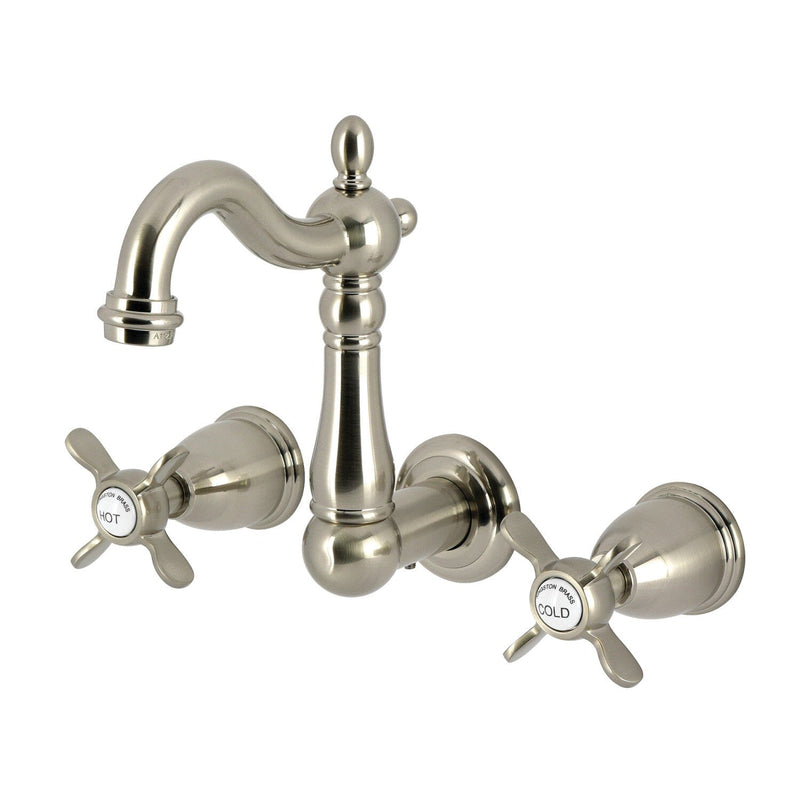Essex Double-Handle 3-Hole Wall Mount Bathroom Faucet