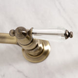 Wilshire Double-Handle 2-Hole Wall-Mount Bridge Kitchen Faucet