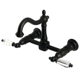 Willshire Double-Handle Wall-Mount Bridge Kitchen Faucet