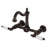 Willshire Double-Handle Wall-Mount Bridge Kitchen Faucet