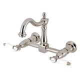 Bel-Air Two-Handle 2-Hole Wall Mount Kitchen Faucet