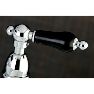 Duchess Two-Handle 4-Hole Deck Mount Bridge Kitchen Faucet with Brass Side Sprayer