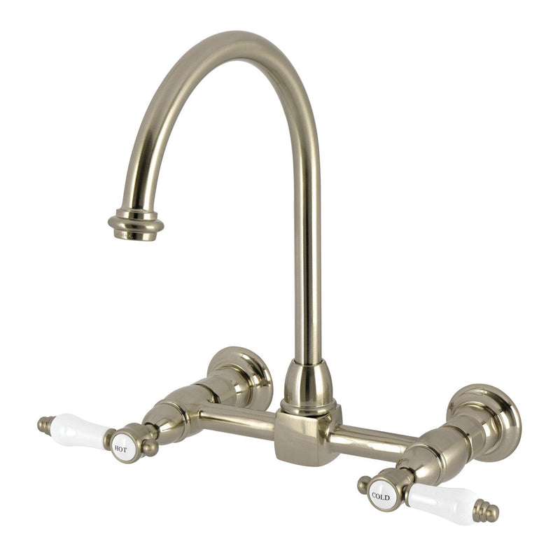 Bel-Air Two-Handle 2-Hole Deck Mount Bridge Kitchen Faucet