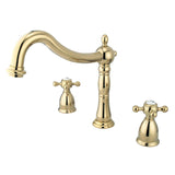 Metropolitan Two-Handle 3-Hole Deck Mount Roman Tub Faucet