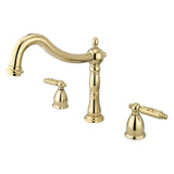 Georgian Two-Handle 3-Hole Deck Mount Roman Tub Faucet