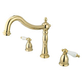 Heritage Two-Handle 3-Hole Deck Mount Roman Tub Faucet