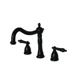 Heritage Two-Handle 3-Hole Deck Mount Roman Tub Faucet