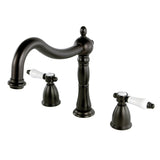 Bel-Air Two-Handle 3-Hole Deck Mount Roman Tub Faucet