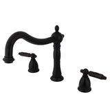 Georgian Two-Handle 3-Hole Deck Mount Roman Tub Faucet