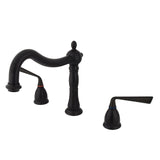 Silver Sage Two-Handle 3-Hole Deck Mount Roman Tub Faucet