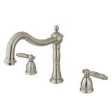 Georgian Two-Handle 3-Hole Deck Mount Roman Tub Faucet