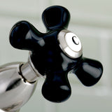Duchess Double-Handle 1-or-3 Hole Deck Mount 4-Inch Centerset Bathroom Faucet with Brass Pop-Up