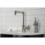 Belknap One-Handle 1-Hole Bathroom Faucet with Push Pop-Up Drain