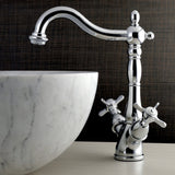 Essex Two-Handle 1-or-3 Hole Deck Mount Vessel Faucet