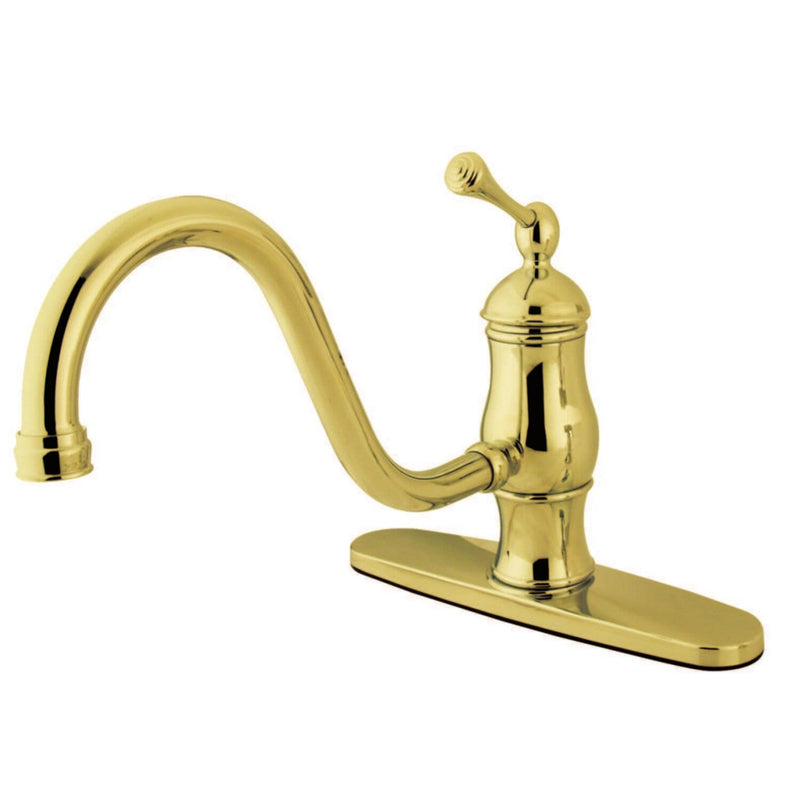Heritage Single-Handle 1-or-3 Hole Kitchen Faucet