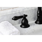 Duchess Two-Handle 3-Hole Deck Mount Widespread Bathroom Faucet with Brass Pop-Up Drain