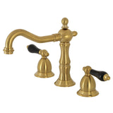Duchess Two-Handle 3-Hole Deck Mount Widespread Bathroom Faucet with Brass Pop-Up Drain