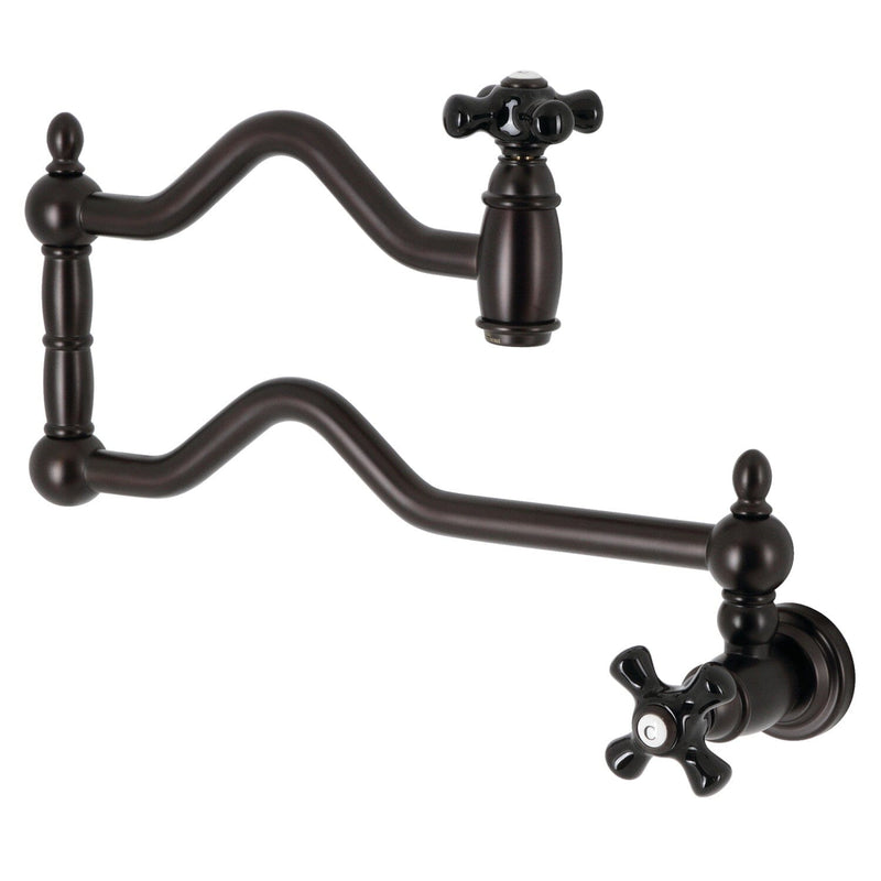 Duchess Two-Handle 1-Hole Wall Mount Pot Filler Faucet
