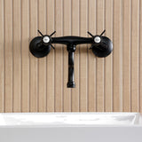 Essex Double-Handle 2-Hole Wall Mount Bathroom Faucet