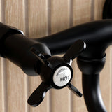Essex Double-Handle 2-Hole Wall Mount Bathroom Faucet