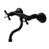 Essex Double-Handle 2-Hole Wall Mount Bathroom Faucet