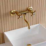 Essex Double-Handle 2-Hole Wall Mount Bathroom Faucet