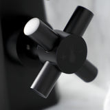 Constantine Two-Handle 1-Hole Bathroom Faucet with Push Pop-Up Drain