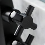 Constantine Two-Handle 1-Hole Bathroom Faucet with Push Pop-Up Drain