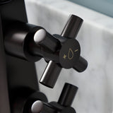 Constantine Two-Handle 1-Hole Bathroom Faucet with Push Pop-Up Drain