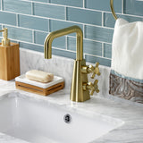 Constantine Two-Handle 1-Hole Bathroom Faucet with Push Pop-Up Drain