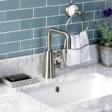 Constantine Two-Handle 1-Hole Bathroom Faucet with Push Pop-Up Drain