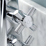 Constantine Two-Handle 1-Hole Bathroom Faucet with Push Pop-Up Drain