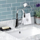 Constantine Two-Handle 1-Hole Bathroom Faucet with Push Pop-Up Drain