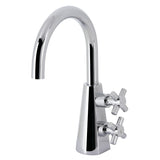 Constantine Two-Handle 1-Hole Bathroom Faucet with Push Pop-Up Drain