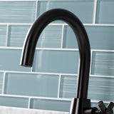 Constantine Two-Handle 1-Hole Bathroom Faucet with Push Pop-Up Drain