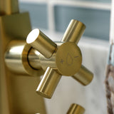 Constantine Two-Handle 1-Hole Bathroom Faucet with Push Pop-Up Drain