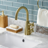 Constantine Two-Handle 1-Hole Bathroom Faucet with Push Pop-Up Drain