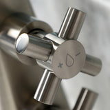 Constantine Two-Handle 1-Hole Bathroom Faucet with Push Pop-Up Drain