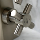 Constantine Two-Handle 1-Hole Bathroom Faucet with Push Pop-Up Drain