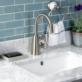 Constantine Two-Handle 1-Hole Bathroom Faucet with Push Pop-Up Drain