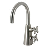 Constantine Two-Handle 1-Hole Bathroom Faucet with Push Pop-Up Drain