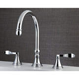 NuFrench Two-Handle 3-Hole Deck Mount Roman Tub Faucet