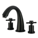 Concord Two-Handle 3-Hole Deck Mount Roman Tub Faucet