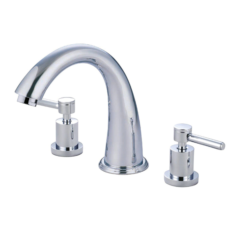 Concord Two-Handle 3-Hole Deck Mount Roman Tub Faucet