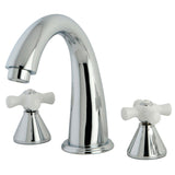 Naples Two-Handle 3-Hole Deck Mount Roman Tub Faucet