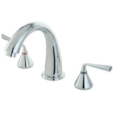 Silver Sage Two-Handle 3-Hole Deck Mount Roman Tub Faucet