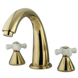 Naples Two-Handle 3-Hole Deck Mount Roman Tub Faucet