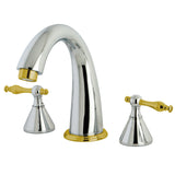 Naples Two-Handle 3-Hole Deck Mount Roman Tub Faucet